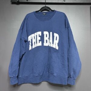 The Bar Varsity Crewneck Navy 3X